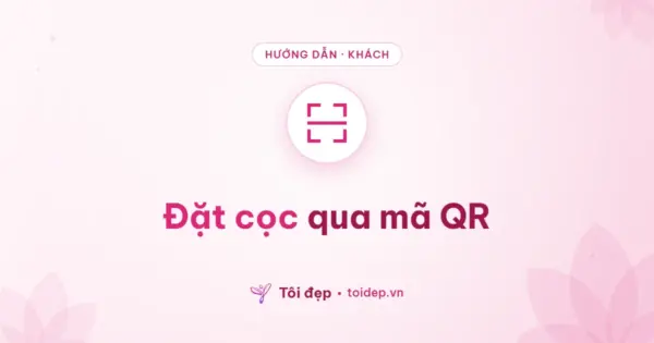 Đặt cọc qua mã QR