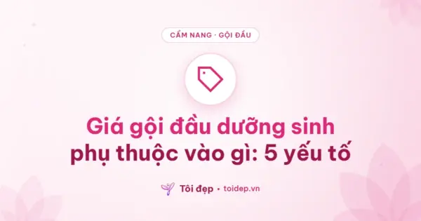 Giá gội đầu dưỡng sinh phụ thuộc vào gì: 5 yếu tố
